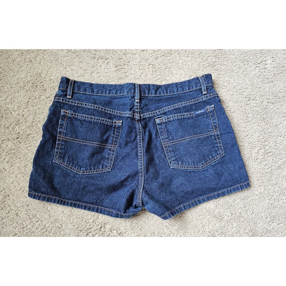 VTG 90’s Women’s GUESS denim short shorts retro size 31 Made USA Style 1193F - Picture 2 of 7